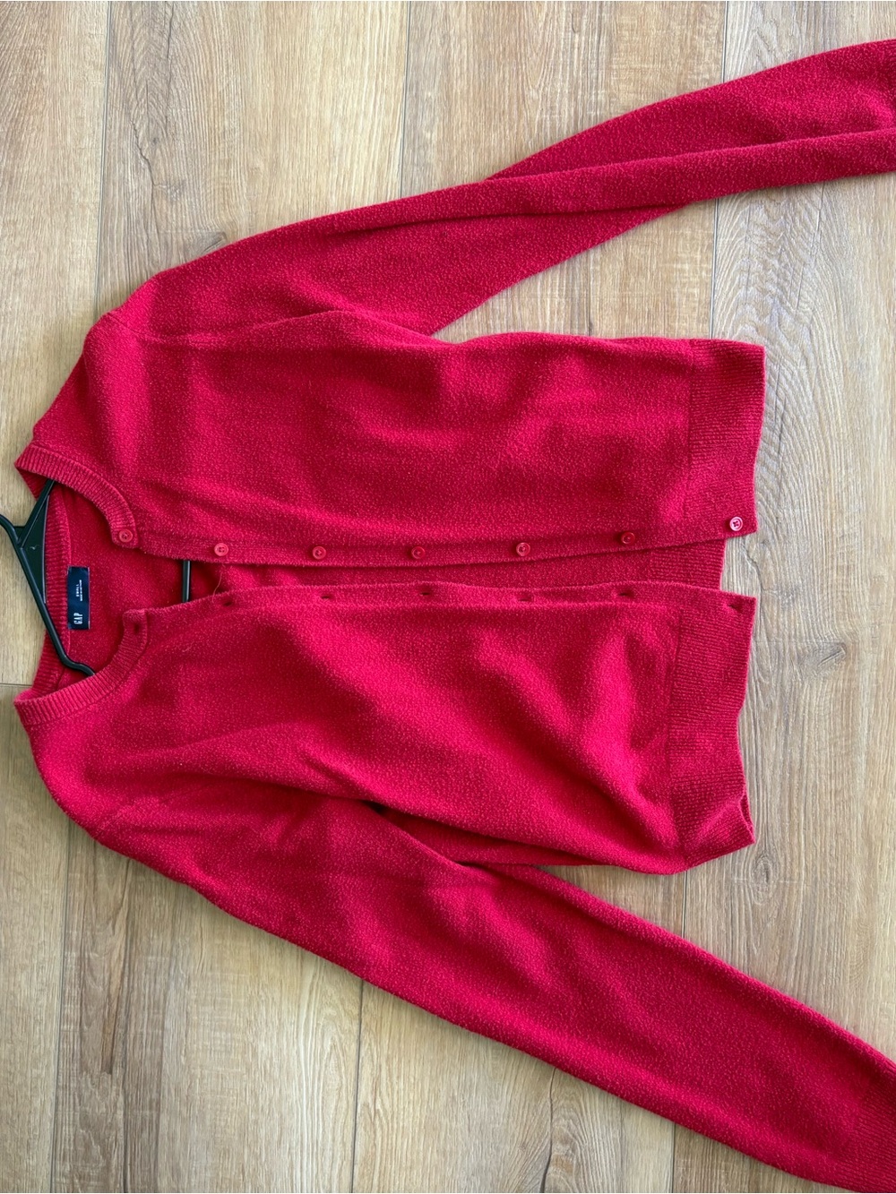 GAP Red Women's Cardigan Sweater